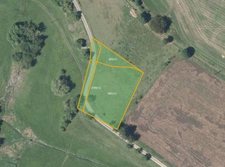 Prodej pozemku, zemědělská půda, 9 777 m²