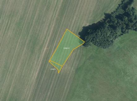 Prodej pozemku, zemědělská půda, 9 777 m²