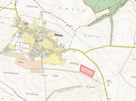 Prodej pozemku, zemědělská půda, 19 348 m²
