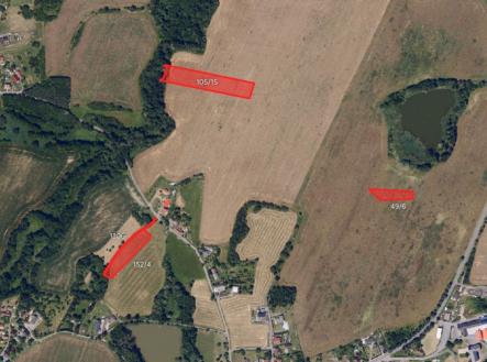 Prodej pozemku, zemědělská půda, 14 068 m²