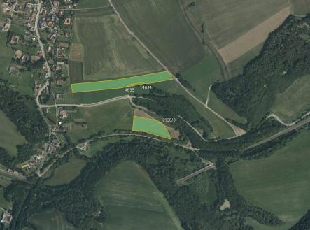 Prodej pozemku, zemědělská půda, 44 545 m²