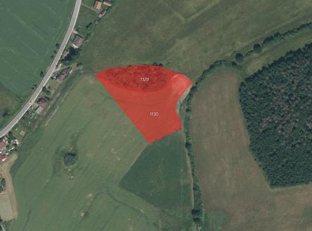 Prodej pozemku, zemědělská půda, 9 648 m²