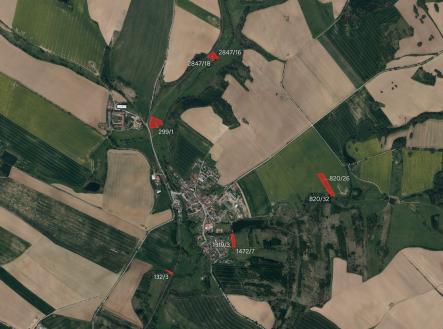 Prodej pozemku, zemědělská půda, 12 593 m²