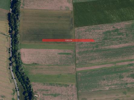 Prodej pozemku, zemědělská půda, 3 509 m²
