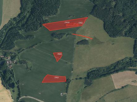 Prodej pozemku, zemědělská půda, 57 119 m²