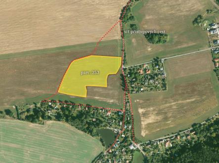 Prodej pozemku, zemědělská půda, 26 842 m²