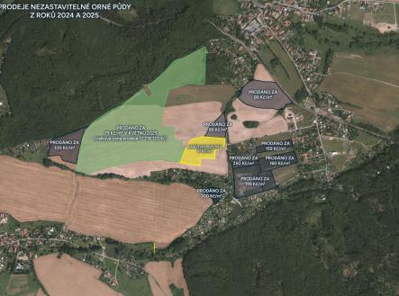 Prodej pozemku, zemědělská půda, 26 842 m²