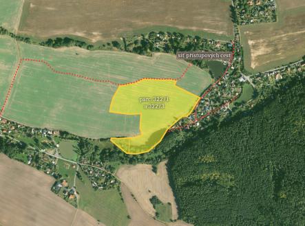 Prodej pozemku, zemědělská půda, 61 515 m²