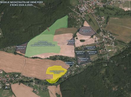 Prodej pozemku, zemědělská půda, 61 515 m²