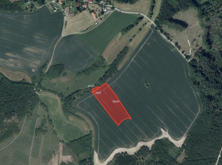 Prodej pozemku, zemědělská půda, 13 362 m²