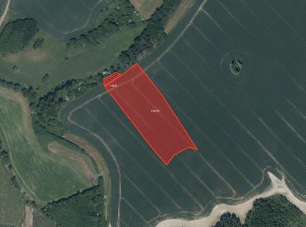 Prodej pozemku, zemědělská půda, 13 362 m²