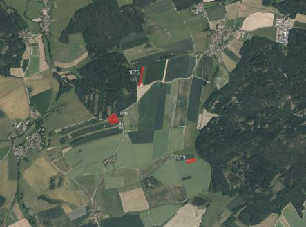 Prodej pozemku, zemědělská půda, 9 293 m²