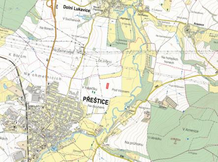 Prodej pozemku, zemědělská půda, 3 451 m²