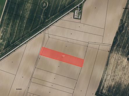Prodej pozemku, zemědělská půda, 3 654 m²