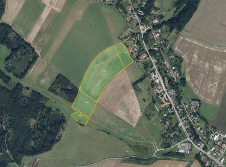 Prodej pozemku, zemědělská půda, 68 792 m²