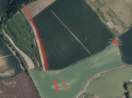 Prodej pozemku, zemědělská půda, 7 163 m² obrázek