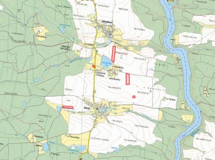 Prodej pozemku, zemědělská půda, 52 456 m²