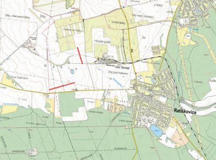 Prodej pozemku, zemědělská půda, 3 894 m²
