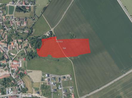Prodej pozemku, zemědělská půda, 30 564 m²