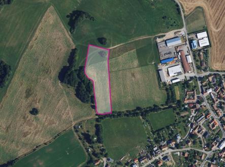 Prodej pozemku, zemědělská půda, 21 531 m²