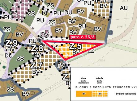 Prodej pozemku pro bydlení, 3 343 m²