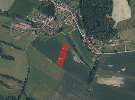Prodej pozemku, zemědělská půda, 6 628 m²