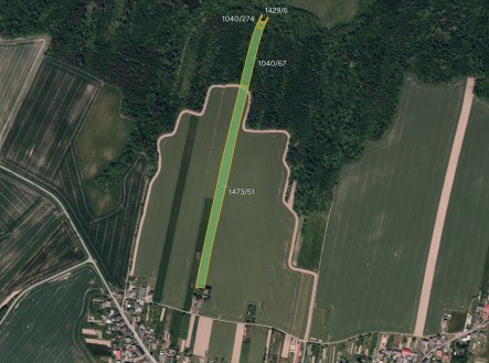 Zemědělská půda, prodej, Tísek, Nový Jičín