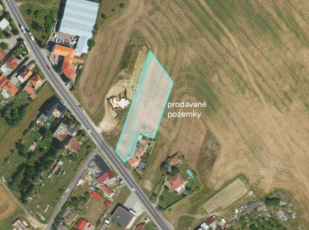 Pozemek, bydlení, prodej, Pavlice, Znojmo