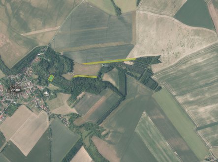 Zemědělská půda, prodej, Vinaře, Kutná Hora