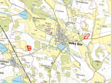 Prodej pozemku, zemědělská půda, 34 439 m²