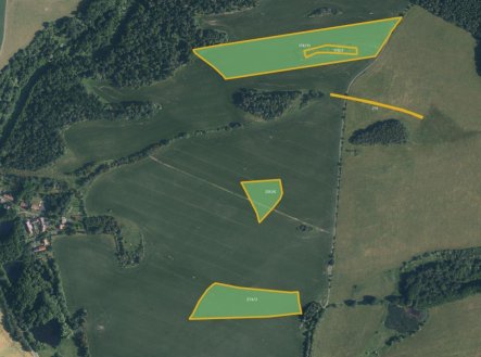 Zemědělská půda, prodej, Kosobody, Jesenice, Rakovník