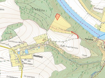 Prodej pozemku, trvalý travní porost, 3 083 m²
