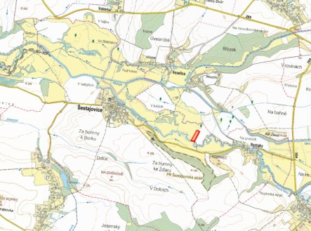 Prodej pozemku, trvalý travní porost, 9 466 m²