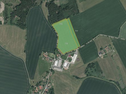 Louka, prodej, Domamyšl, Vodice, Tábor