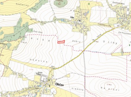 Prodej pozemku, zemědělská půda, 2 804 m²
