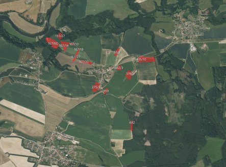 Prodej pozemku, zemědělská půda, 48 025 m²