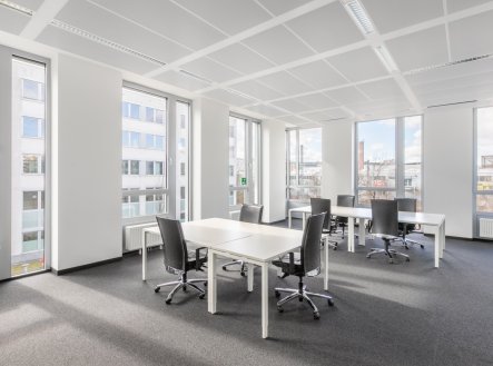 Otevřené kancelářské prostory pro 15 osob v HQ Laso