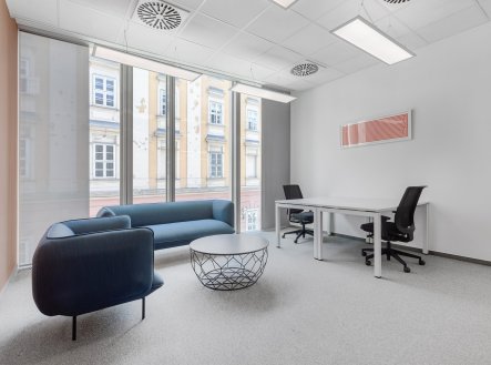 Pronájem kanceláře, 50 m² - Praha - Nusle