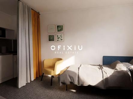 Pronájem bytu, 1+kk, 16 m²