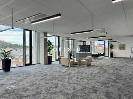Pronájem - kanceláře, 300 m²