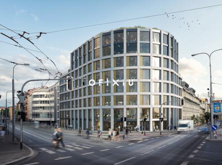 Pronájem kanceláře, 500 m²