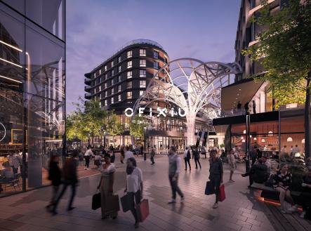 Pronájem kanceláře, 1 500 m²