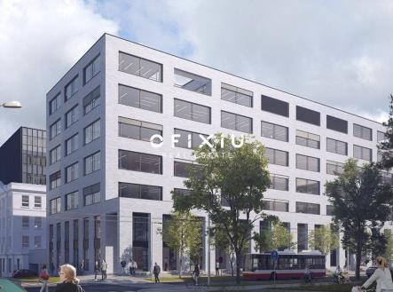 Pronájem kanceláře, 140 m²