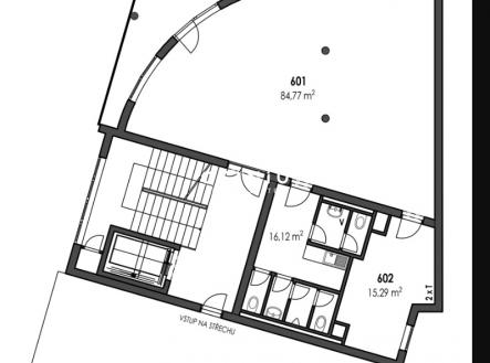Pronájem kanceláře, 120 m²