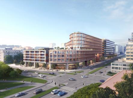 Pronájem kanceláře, 500 m²