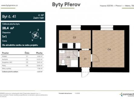 Prodej bytu, 1+1, 28 m²