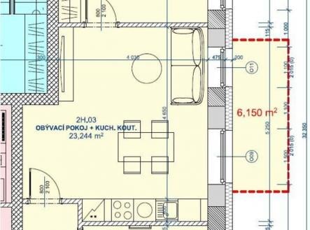 Prodej bytu, 2+kk, 46 m²