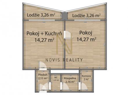 Pronájem bytu, 1+1, 36 m²