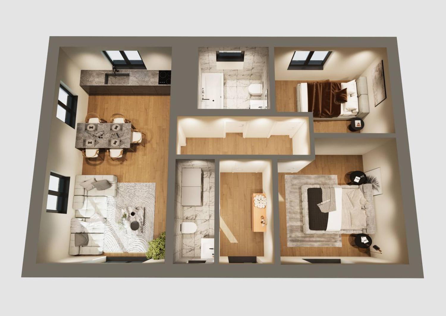 Prodej Dům na klíč, 63㎡