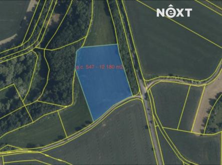 Prodej pozemku, zemědělská půda, 6 090 m²